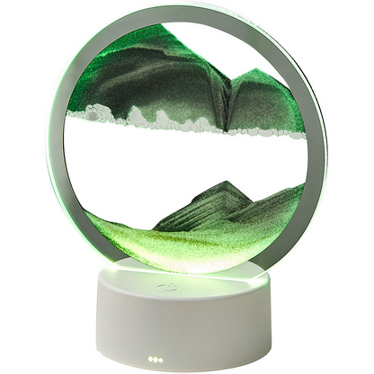 Creative Quicksand Art Lamp — 3D Moving Sand Night Light
