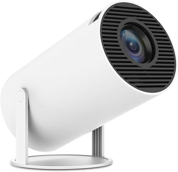 Mini Projector 4K — Portable WiFi 6 Smart Projector, 200" Display